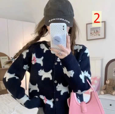 24HA1810.01 - CARDIGAN HỌA TIẾT MONZON