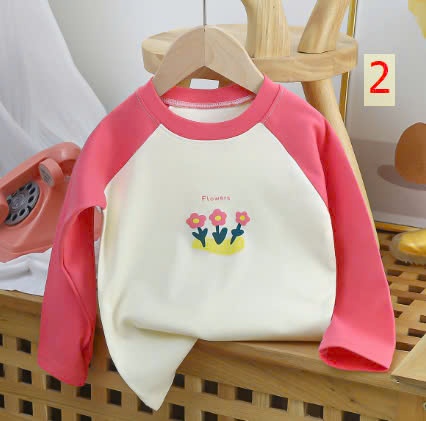 24HA1710.15- SET 2 ÁO NỈ CHO BÉ YÊU
