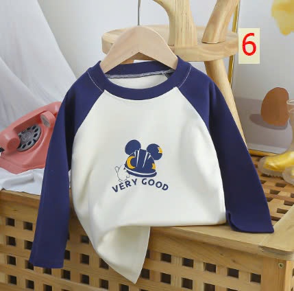 24HA1710.15- SET 2 ÁO NỈ CHO BÉ YÊU