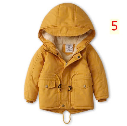 24HA1710.22 - PARKA LÓT LÔNG SIÊU DÀY ẤM CHO BÉ