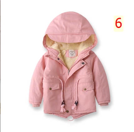 24HA1710.22 - PARKA LÓT LÔNG SIÊU DÀY ẤM CHO BÉ