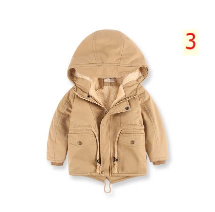24HA1710.22 - PARKA LÓT LÔNG SIÊU DÀY ẤM CHO BÉ