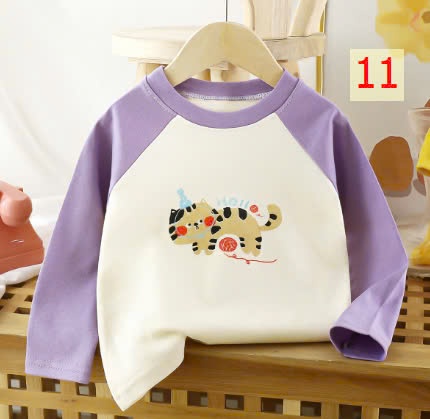 24HA1710.15- SET 2 ÁO NỈ CHO BÉ YÊU