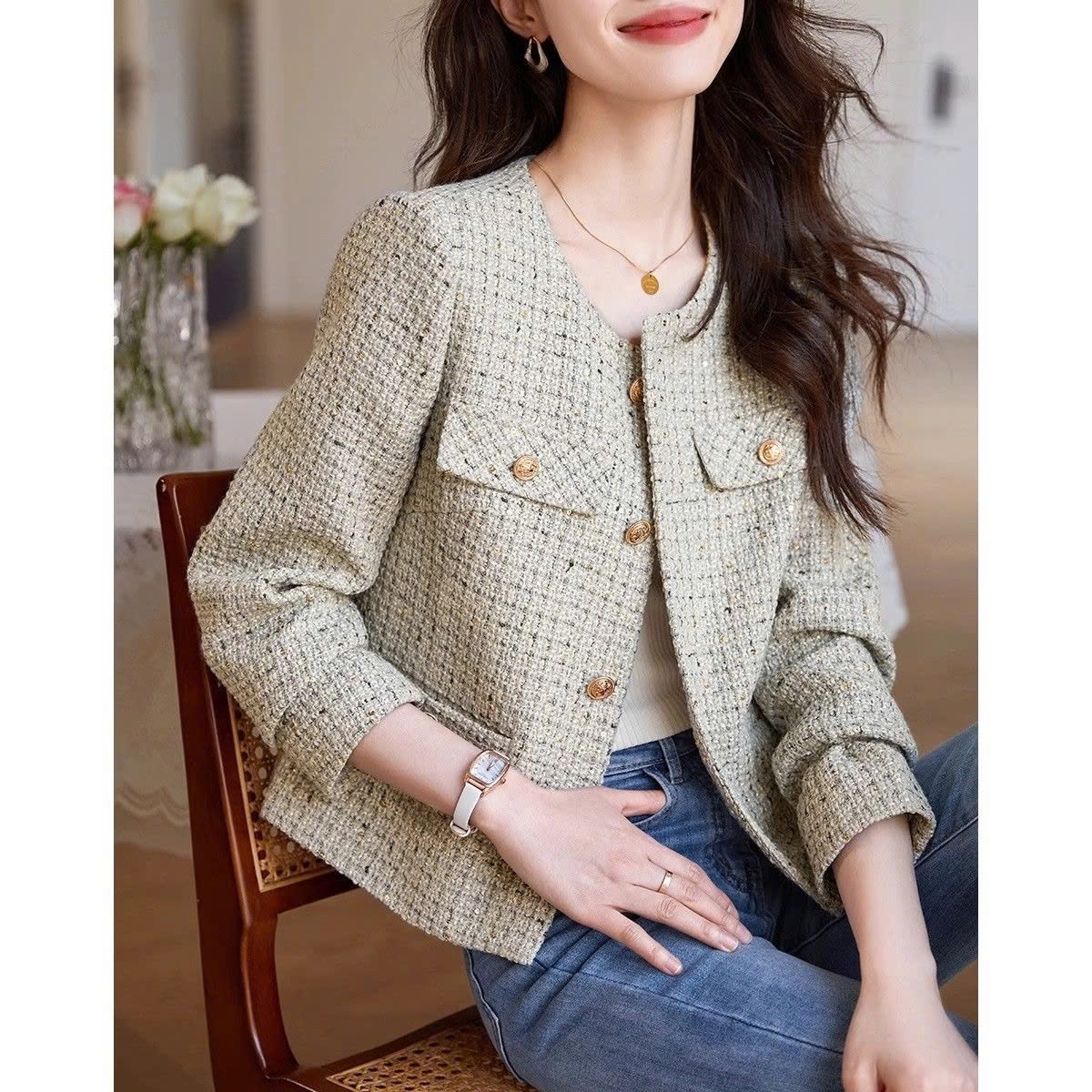 24HA1810.27 - ÁO DẠ NỮ