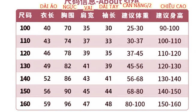 24HA1810.26 - ÁO NỈ ĐỒNG PHỤC ĐẠI GIA ĐÌNH CHO BÉ