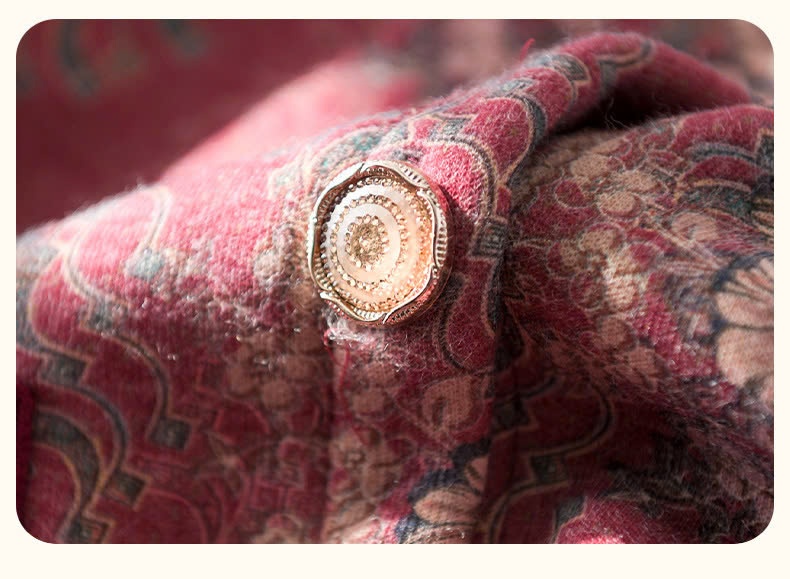 24HA1910.10 - ÁO KHOÁC CARDIGAN LÓT LÔNG TẶNG MẸ