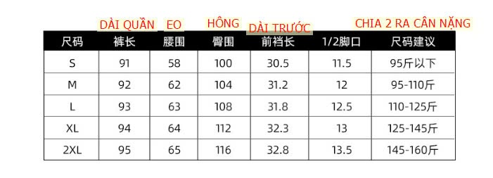 24HA1910.03 - QUẦN DÀI THỂ THAO HÃNG YOUYOU