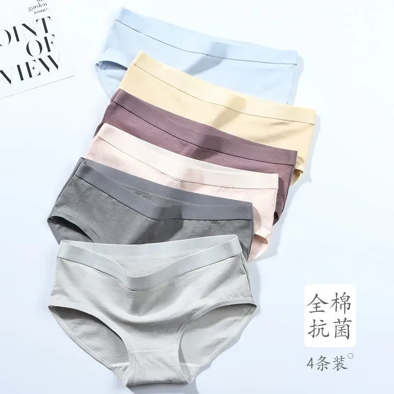 24HA2210.08 - SET 4 QUẦN CHÍP NỮ COTTON KHÁNG KHUẨN