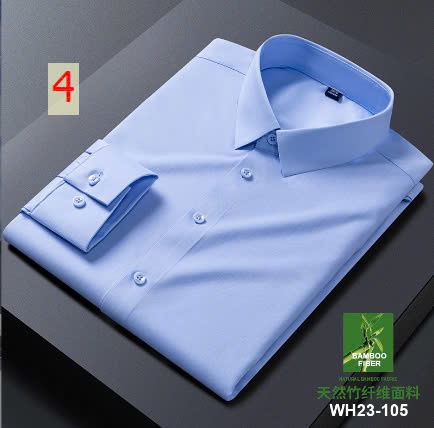 24HA2110.31 - SƠ MI DÂU TẰM SỢI TRE TENCEL NAM CAO CẤP