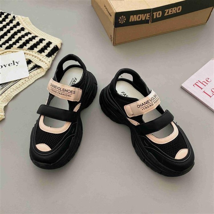 24HA2210.17 - GIÀY SANDAL PHỐI MÀU THOÁNG KHÍ