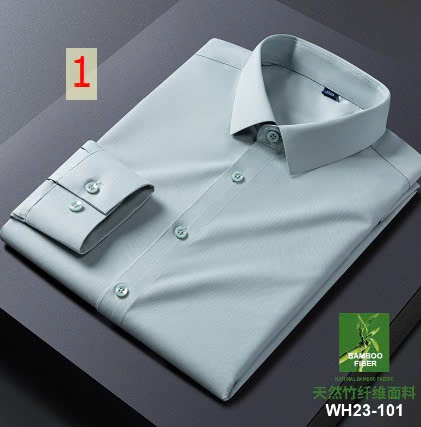 24HA2110.31 - SƠ MI DÂU TẰM SỢI TRE TENCEL NAM CAO CẤP