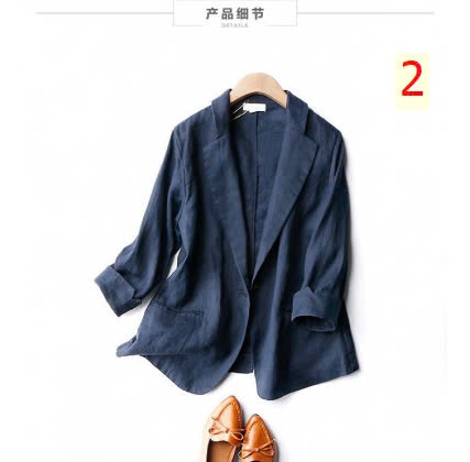 24HA2110.28 - ÁO BLAZER LINE MỎNG NỮ