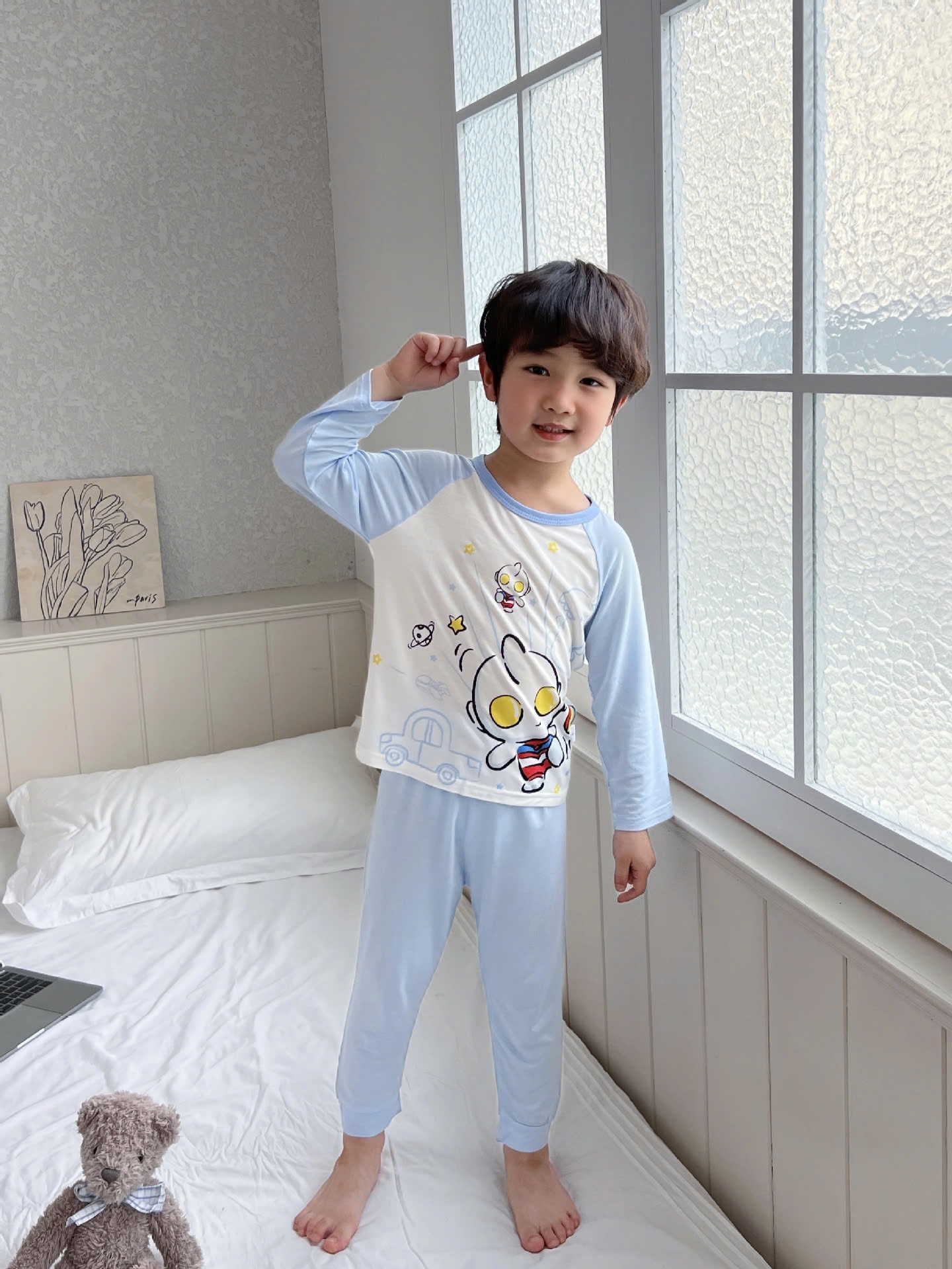 24HA2310.23 - BỘ MODAL MẶC NHÀ CHO BÉ MOMO MOKOO