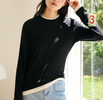24HA2310.29 - ÁO THUN TRƠN NỮ