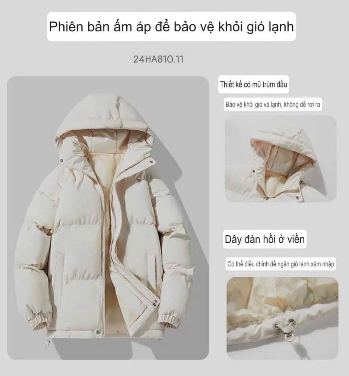 24HA2310.25 - ÁO PHAO DES.SO NAM NỮ