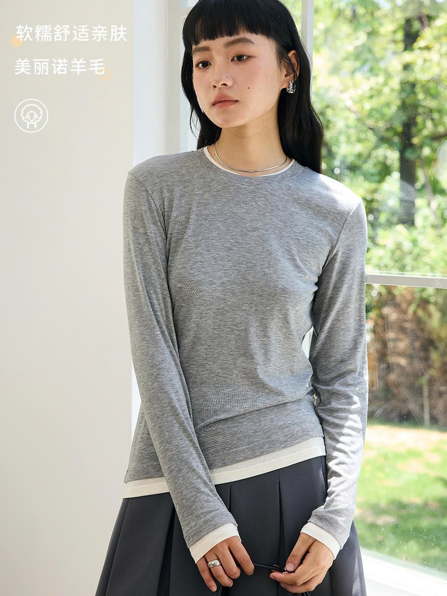 24HA2310.29 - ÁO THUN TRƠN NỮ