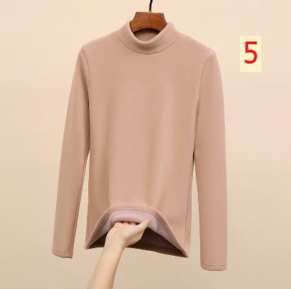 24HA2410.14 - ÁO NỈ LÓT NHUNG CHO NỮ