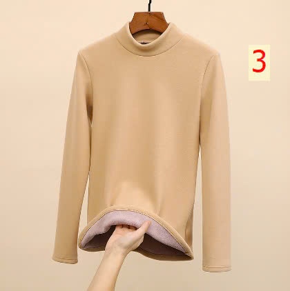 24HA2410.14 - ÁO NỈ LÓT NHUNG CHO NỮ