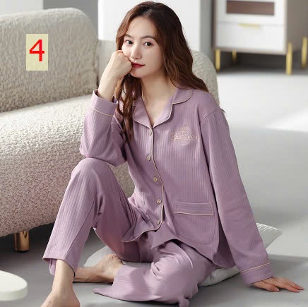 24HA2510.31 - BỘ PIZAMA COTTON NỮ