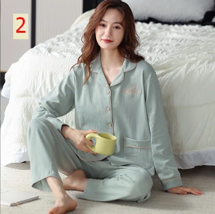 24HA2510.31 - BỘ PIZAMA COTTON NỮ