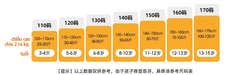 24HA2510.07 - ÁO GILE LÔNG VŨ SIZE ĐẠI CHO BÉ