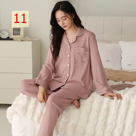 24HA2510.31 - BỘ PIZAMA COTTON NỮ