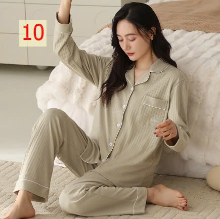 24HA2510.31 - BỘ PIZAMA COTTON NỮ