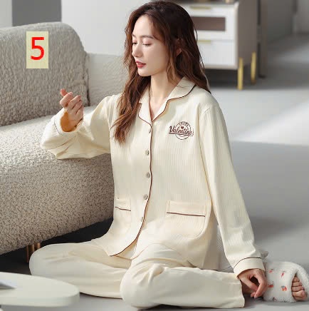 24HA2510.31 - BỘ PIZAMA COTTON NỮ