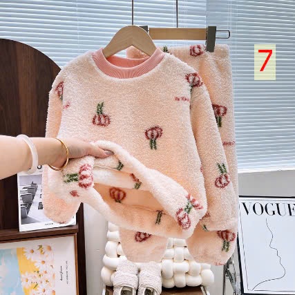 24HA2510.13 - BỘ LÔNG MẶC NHÀ CUTE CHO BÉ