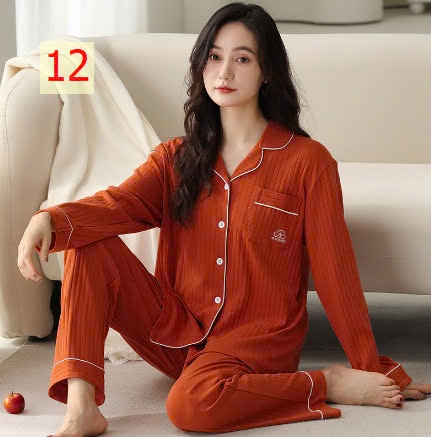 24HA2510.31 - BỘ PIZAMA COTTON NỮ