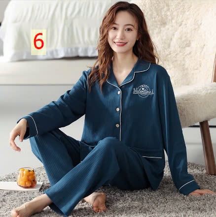 24HA2510.31 - BỘ PIZAMA COTTON NỮ