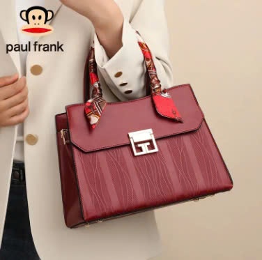 24HA2610.23- TÚI XÁCH ĐỎ PAULFRANK