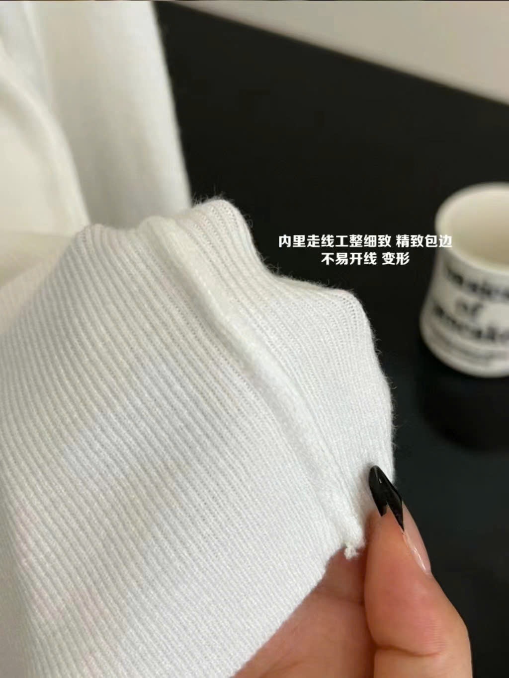24HA2710.08 - ÁO LEN CỔ 3 PHÂN URBANE ROSY