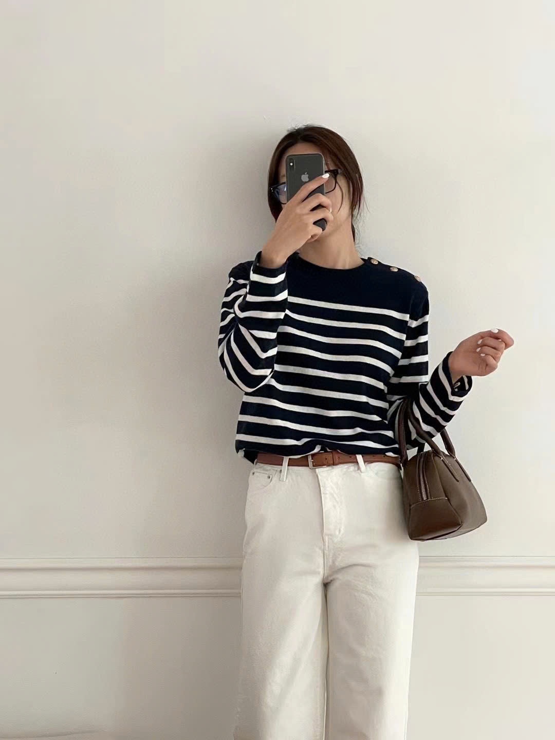24HA2710.21 - ÁO LEN KẺ NỮ