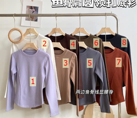 24HA2710.13 - ÁO THUN NỮ BASIC