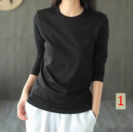24HA2910.02 - ÁO THUN COTTON LỤA DÂU TẰM