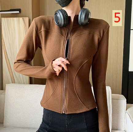 24HA3010.15 - ÁO NỈ NỮ BÓ SÁT EO
