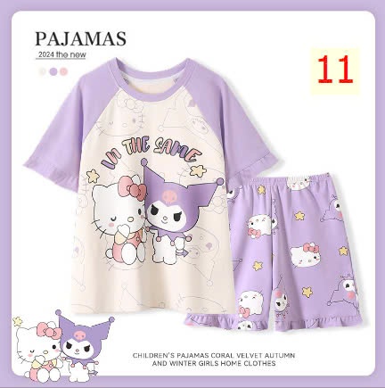 24HA3110.28 -BỘ MẶC NHÀ COTTON MẸ BÉ