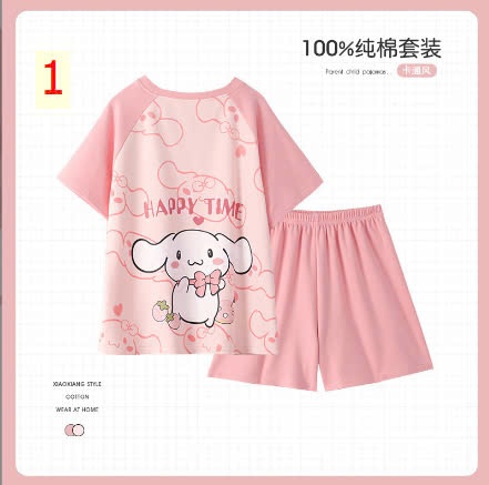 24HA3110.28 -BỘ MẶC NHÀ COTTON MẸ BÉ