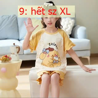 24HA3110.28 -BỘ MẶC NHÀ COTTON MẸ BÉ