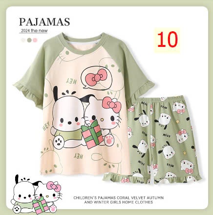 24HA3110.28 -BỘ MẶC NHÀ COTTON MẸ BÉ