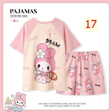 24HA3110.28 -BỘ MẶC NHÀ COTTON MẸ BÉ