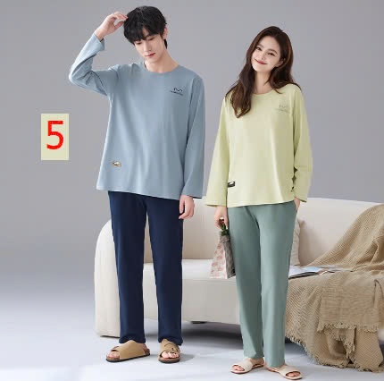 24HA3110.24 - BỘ COTTON NGUYÊN CHẤT ĐỒ ĐÔI MẶC NHÀ