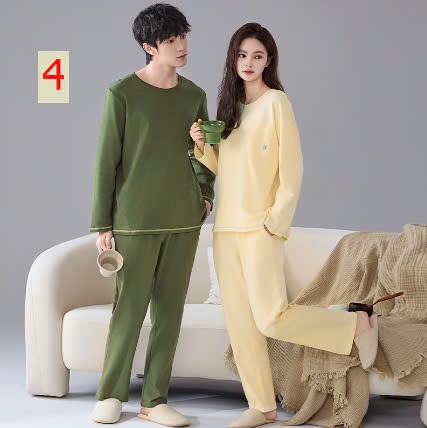 24HA3110.24 - BỘ COTTON NGUYÊN CHẤT ĐỒ ĐÔI MẶC NHÀ