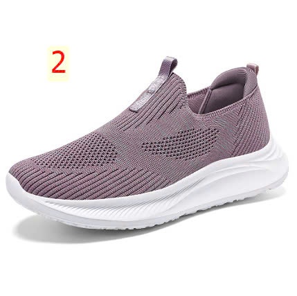 24HA0411.13 - GIÀY SLIPON THOÁNG KHÍ NỮ ĐỘN ĐẾ