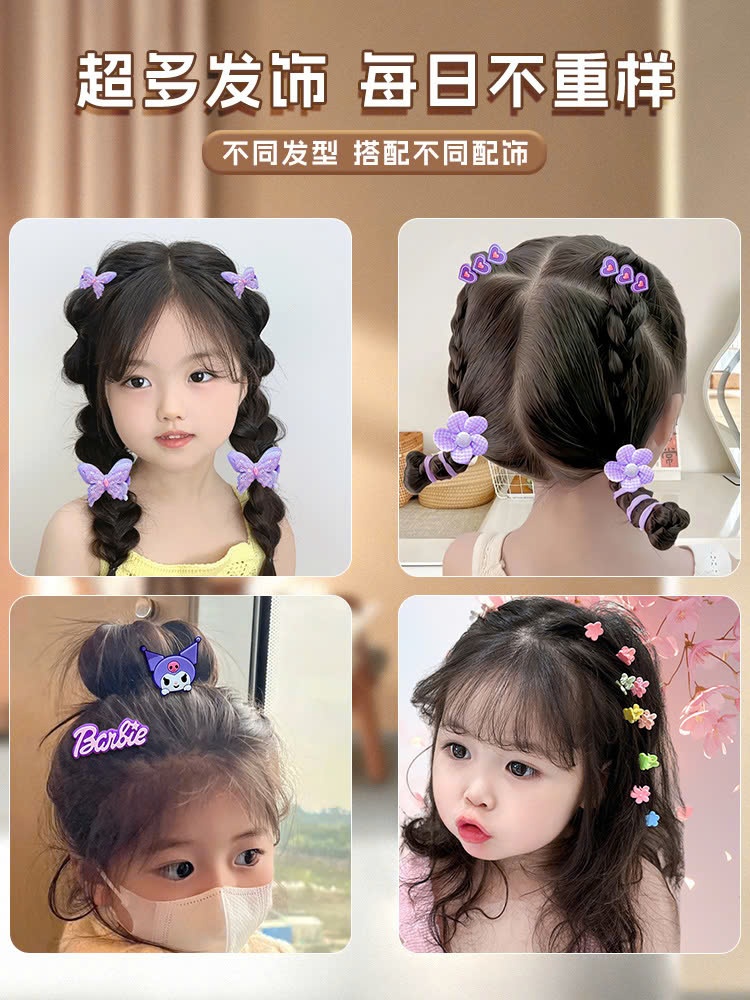 24HA0411.27 - SET HỘP PHỤ KIỆN TÓC SIÊU DỄ THƯƠNG BÉ GÁI