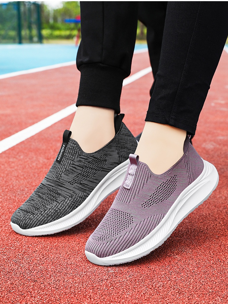 24HA0411.13 - GIÀY SLIPON THOÁNG KHÍ NỮ ĐỘN ĐẾ