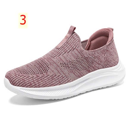 24HA0411.13 - GIÀY SLIPON THOÁNG KHÍ NỮ ĐỘN ĐẾ