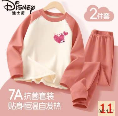 24HA0611.21 - BỘ NỈ DISNEY BÉ GÁI