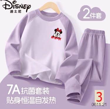 24HA0611.21 - BỘ NỈ DISNEY BÉ GÁI